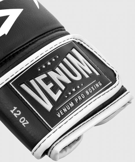 VENUM Hammer 专业拳击手套 - 黑/白色