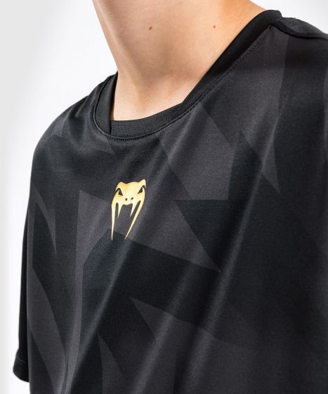 VENUM RAZOR 儿童速干T恤 - 黑/金色