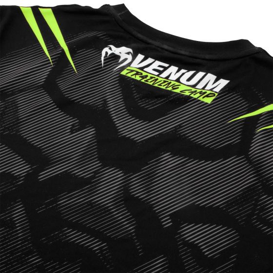Venum Training Camp 2.0 速干T恤 - 黑/荧光黄 - 专属
