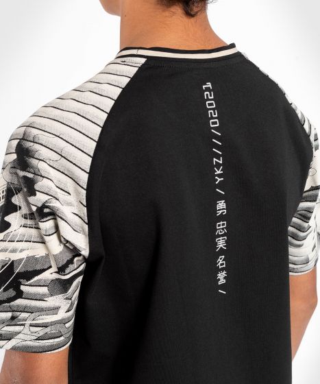 VENUM YKZ21系列 儿童短袖T恤 – 黑/白色