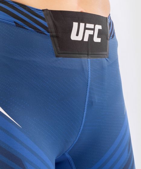 UFC| VENUM AUTHENTIC格斗之夜女士VALE TUDO紧身五分短裤 - 蓝色