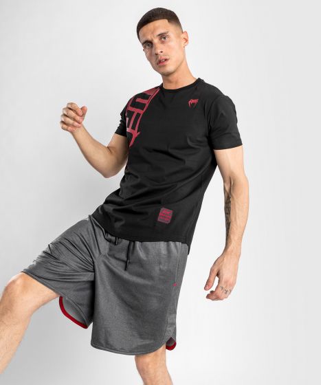 UFC |VENUM Authentic 格斗周 2.0 T恤 - 黑/红色-