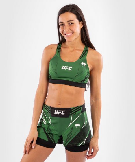 UFC｜ VENUM AUTHENTIC格斗之夜女士运动文胸 - 绿色