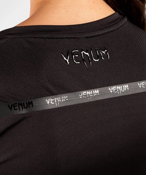 Venum G-fit 速干T恤–黑色/黑色