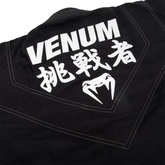 Venum Challenger 4.0 巴西柔术道服 - (含道服包)- 黑