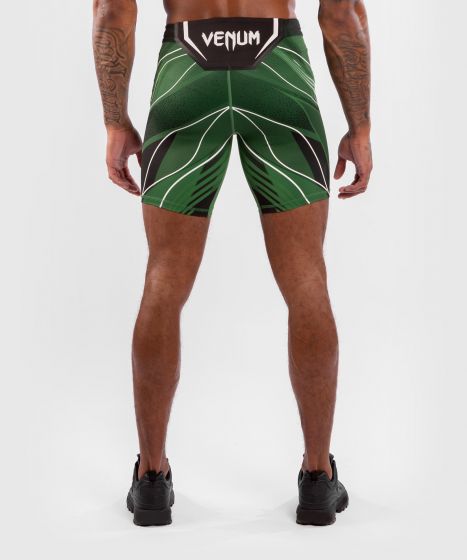 UFC｜ VENUM AUTHENTIC格斗之夜VALE TUDO男士紧身五分短裤 - 绿色