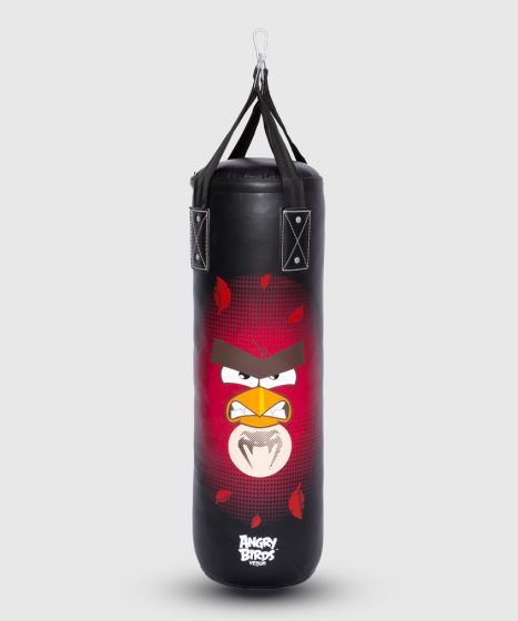 Venum Angry Birds Punching Bag - For Kids - Black/Red - 90 x 30