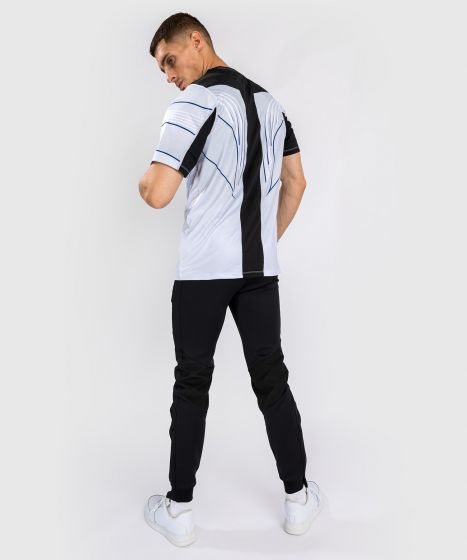 VENUM|UFC Venum Authentic 格斗之夜 2.0 暗夜系列 男子出场短袖 - 蓝/白色