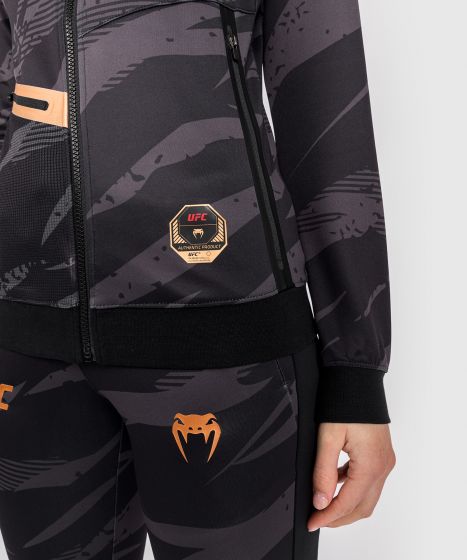 VENUM | UFC Adrenaline 格斗周3.5 女士拉链卫衣 - 都市迷彩色
