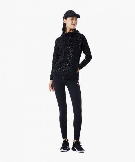 VENUM MONOGRAM 女士卫衣 - 黑/粉金色