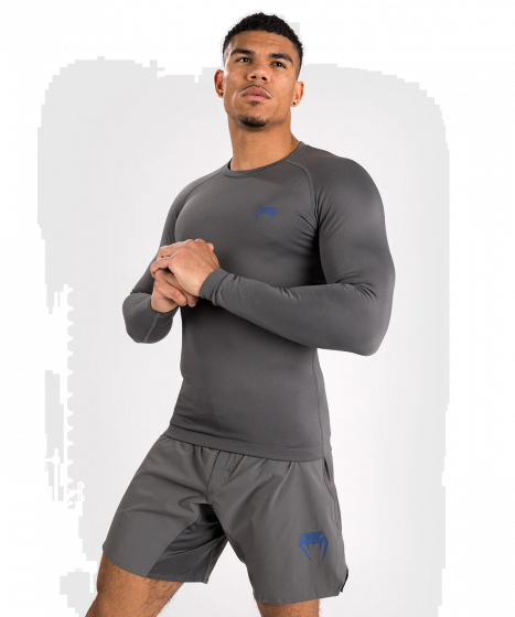 VENUM Contender 男士长袖紧身衣 - 灰色