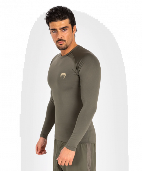 VENUM Contender 男士长袖紧身衣 - 卡其色