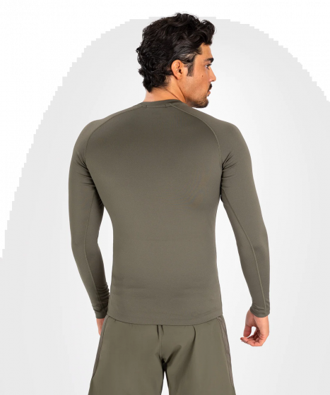 VENUM Contender 男士长袖紧身衣 - 卡其色