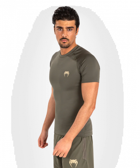 VENUM Contender 男士短袖紧身衣 - 卡其色