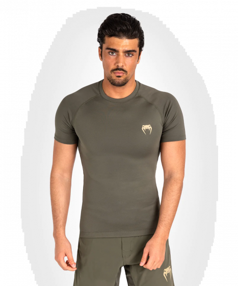 VENUM Contender 男士短袖紧身衣 - 卡其色