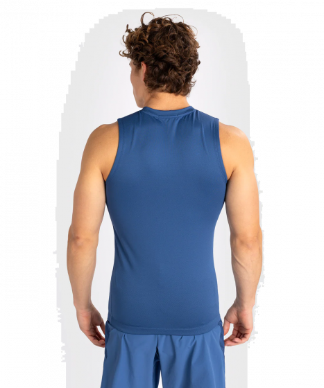 VENUM Contender 男士无袖紧身衣 - 蓝色