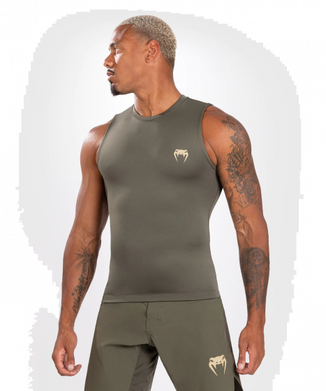 VENUM Contender 男士无袖紧身衣 - 卡其色
