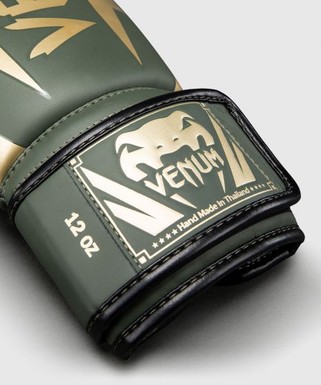 VENUM Elite 拳击手套 - 卡其/铜色