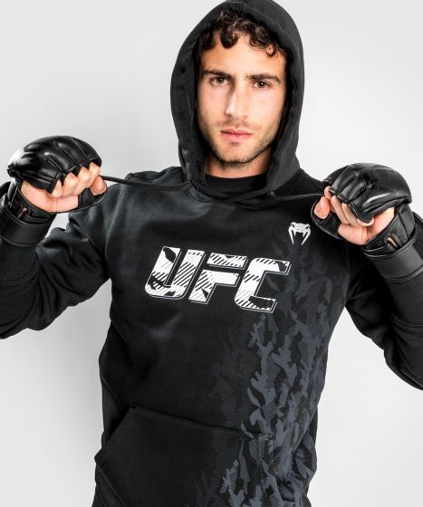 UFC| VENUM Authentic格斗周男士连帽卫衣 - 黑色