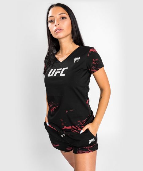 UFC |VENUM Authentic 格斗周 2.0 女士T恤 - 黑色-