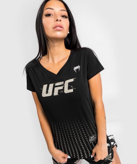 UFC |VENUM Authentic 格斗周 2.0 女士T恤  - 黑色-