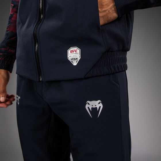 UFC Zenith | VENUM 格斗周  男士运动夹克 - 海军蓝/酒红/银色