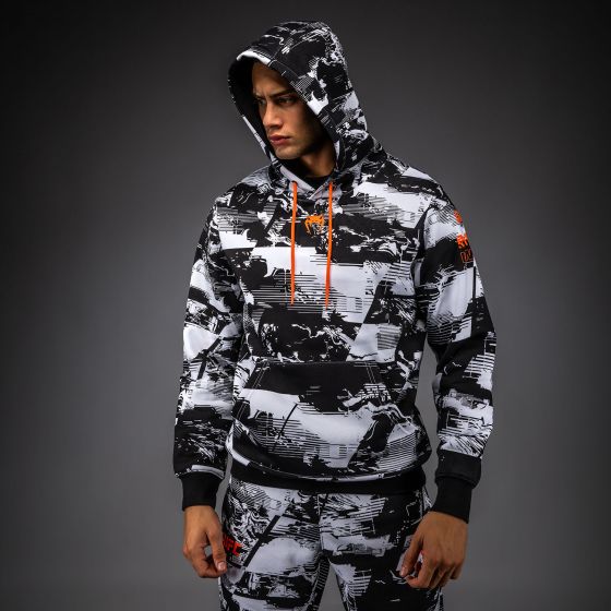 UFC Zenith | VENUM 格斗周 男士卫衣 - 黑/白/橙色