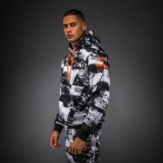 UFC Zenith | VENUM 格斗周 男士卫衣 - 黑/白/橙色