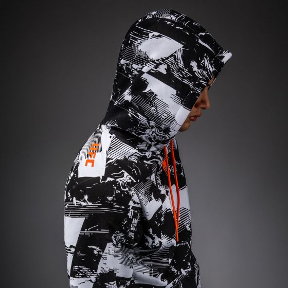 UFC Zenith | VENUM 格斗周 男士卫衣 - 黑/白/橙色