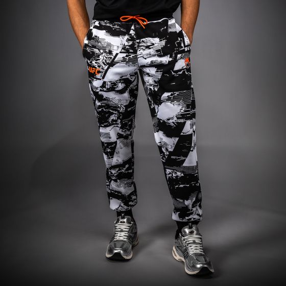 UFC Zenith | VENUM 格斗周 男士卫裤 - 黑/白/橙色