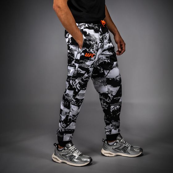 UFC Zenith | VENUM 格斗周 男士卫裤 - 黑/白/橙色