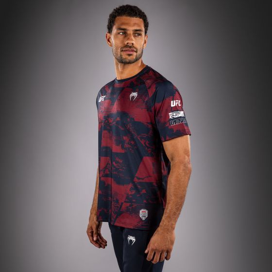 UFC Zenith | VENUM 格斗周 男士速干T恤 - 海军蓝/酒红/银色