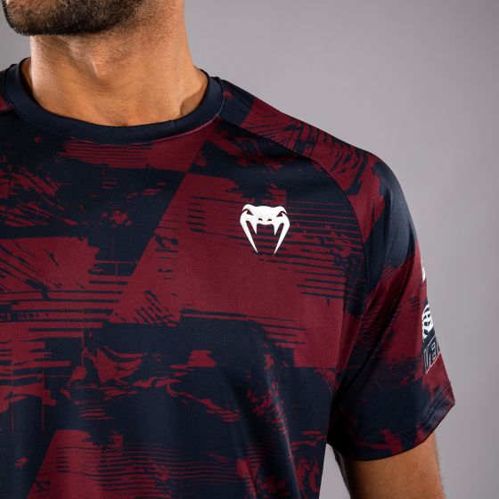 UFC Zenith | VENUM 格斗周 男士速干T恤 - 海军蓝/酒红/银色