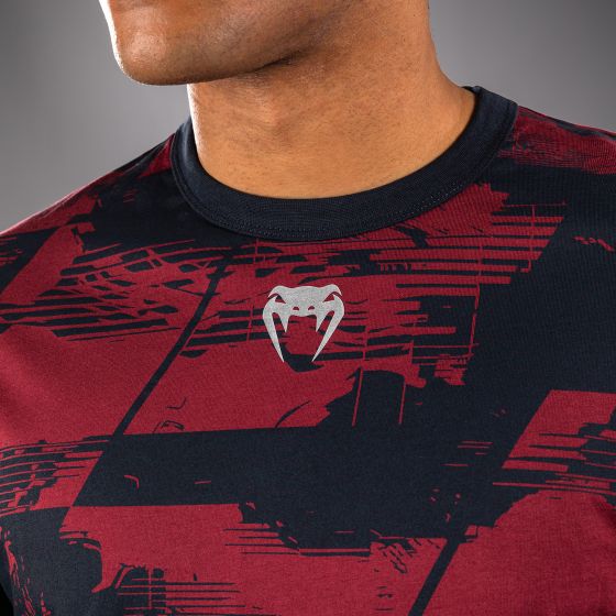 UFC Zenith | VENUM 格斗周  男士长袖T恤 - 海军蓝/酒红/银色