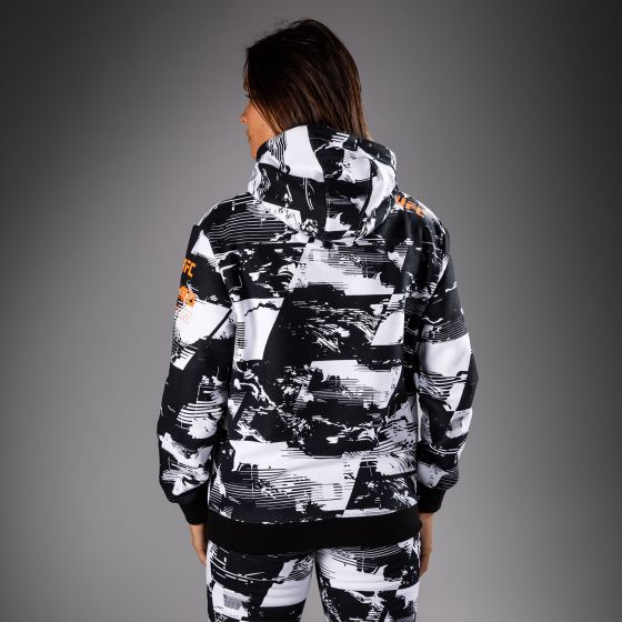 UFC Zenith | VENUM 格斗周 女士卫衣 - 黑/白/橙色