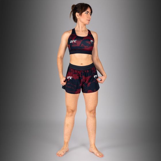 UFC Zenith | VENUM 格斗周 女士运动内衣 - 海军蓝/酒红/银色
