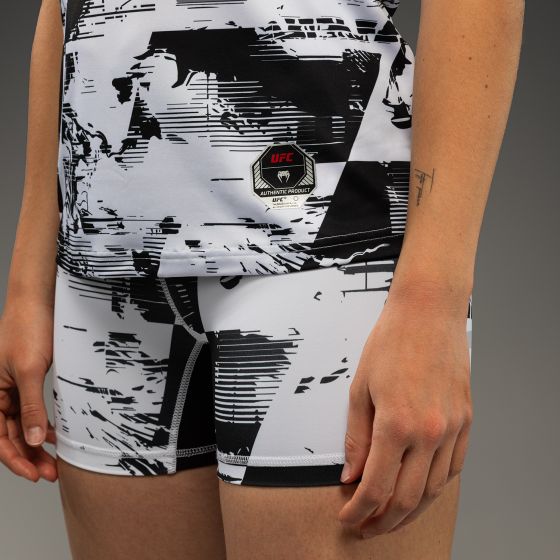 UFC Zenith | VENUM 格斗周 女士速干T恤 - 黑/白/橙色