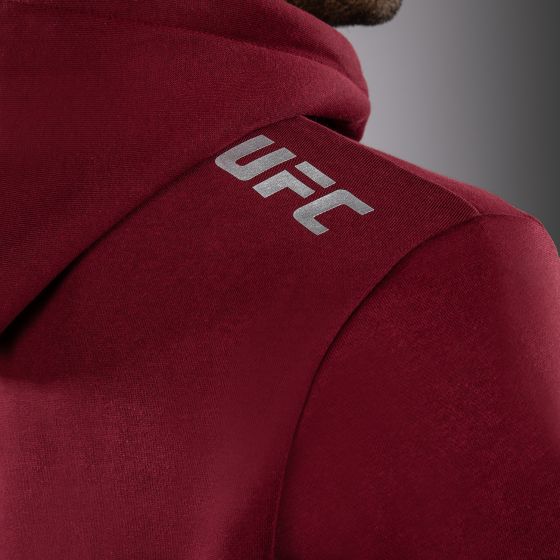 UFC Zenith | VENUM 格斗周 -男士卫衣 - 酒红/银色