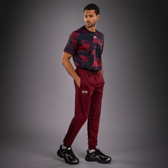 UFC Zenith | VENUM 格斗周 -男士卫裤 - 基础款 - 酒红/银色
