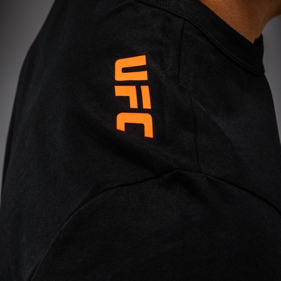 UFC Zenith | VENUM 格斗周 -男士T恤 - 基础款 - 黑/橙色