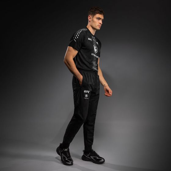 UFC Zenith | VENUM 格斗之夜 男士卫裤 - 黑/白色