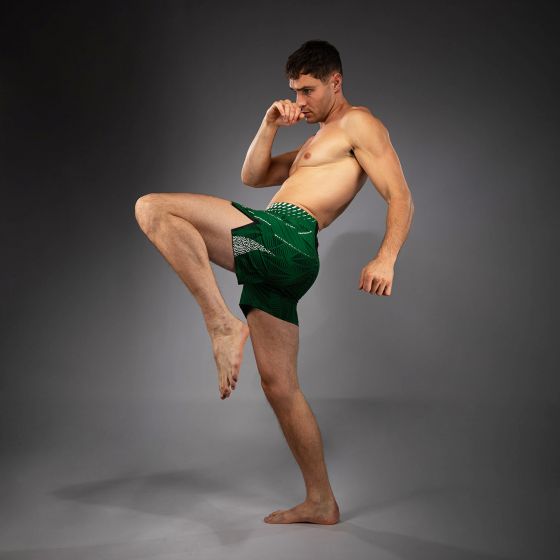 UFC Zenith | VENUM 格斗之夜 男士格斗短裤 - 短款 - 绿色