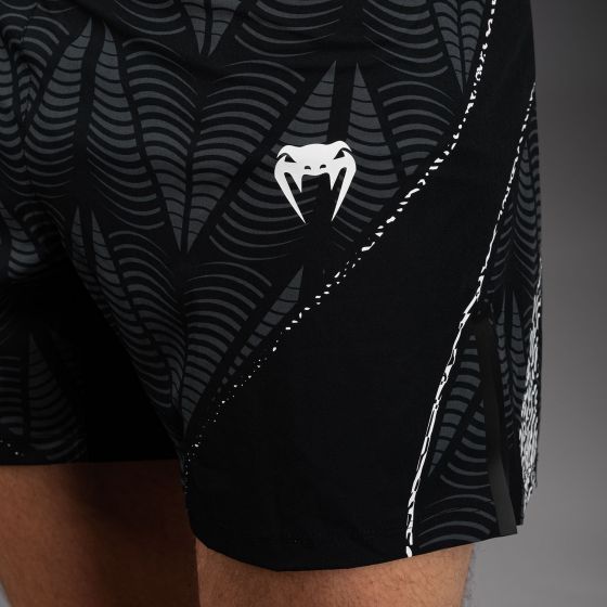 UFC Zenith | VENUM 格斗之夜 男士格斗短裤 - 短款 - 黑/白色