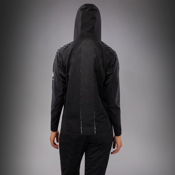 UFC Zenith | VENUM 格斗之夜 女士卫衣 -  黑/白色