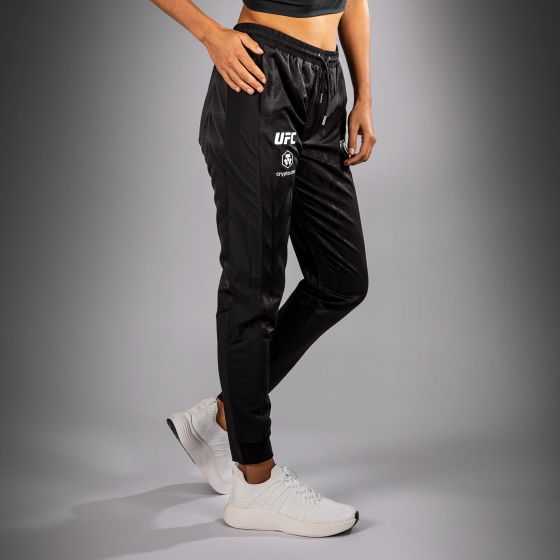 UFC Zenith | VENUM 格斗之夜 女士卫裤 - 黑/白色