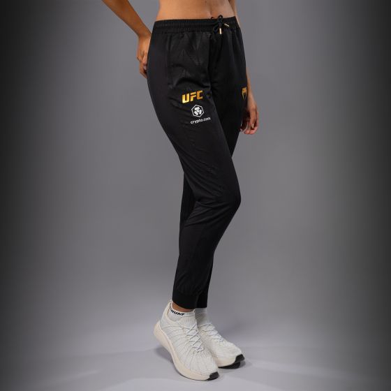 UFC Zenith | VENUM 格斗之夜 女士卫裤 -  黑/金色