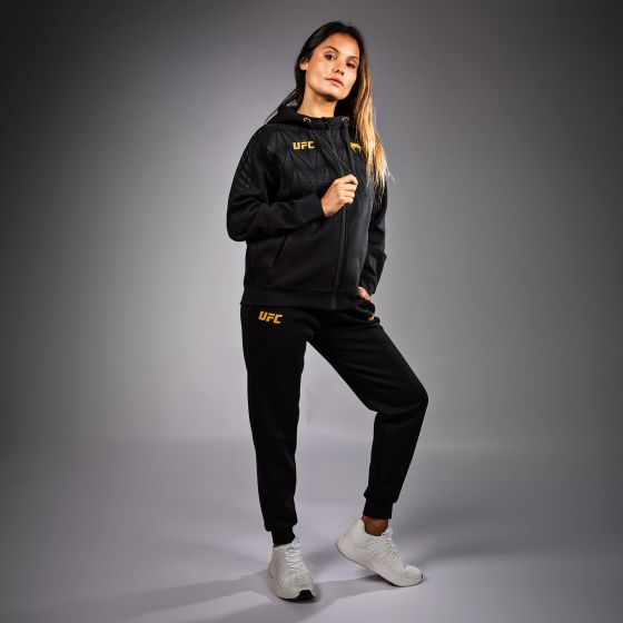 UFC Zenith | VENUM 经典复刻 女士卫衣 -  黑/金色