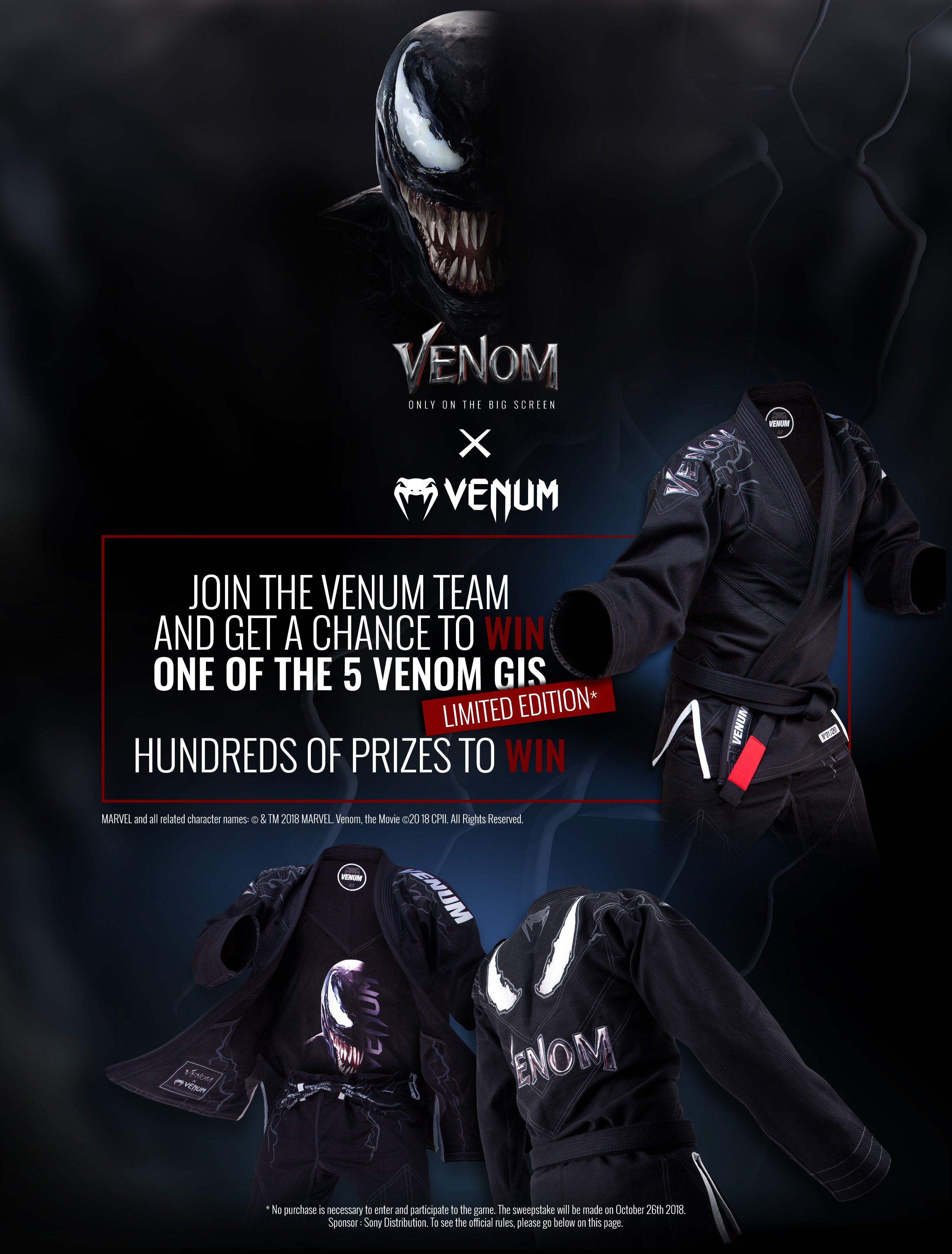 Venom x Venum Sweepstakes
